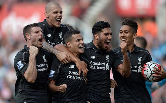 Milner, Skrtel, Coutinho, Can, Firmino