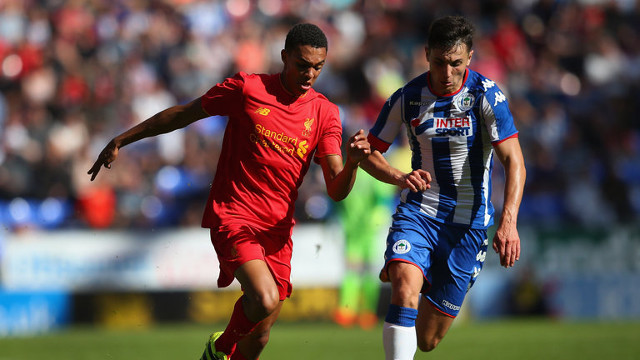 Trent Alexander-Arnold, Liverpool, Wigan