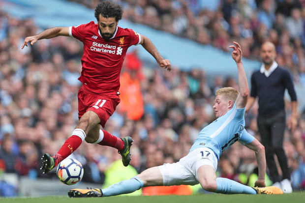 Salah, De Bruyne