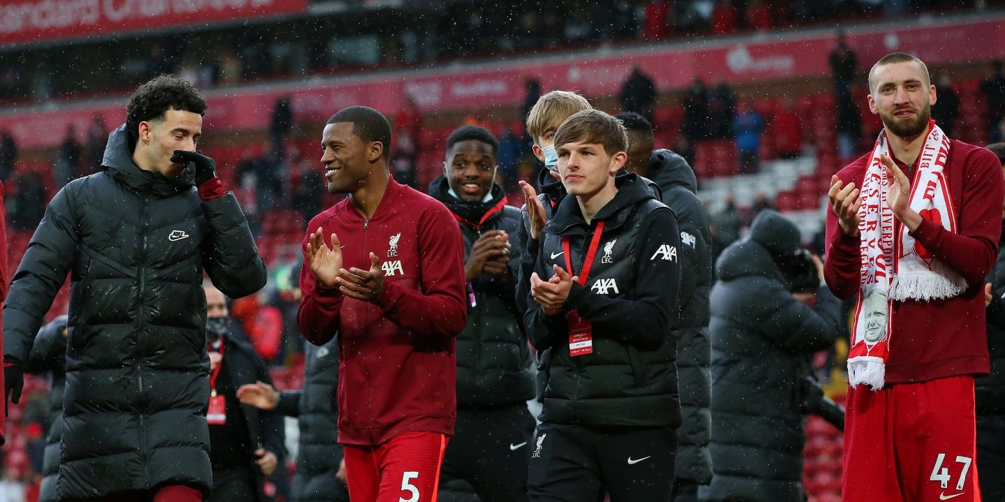 Jones, Wijnaldum, Heskey, Liverpool
