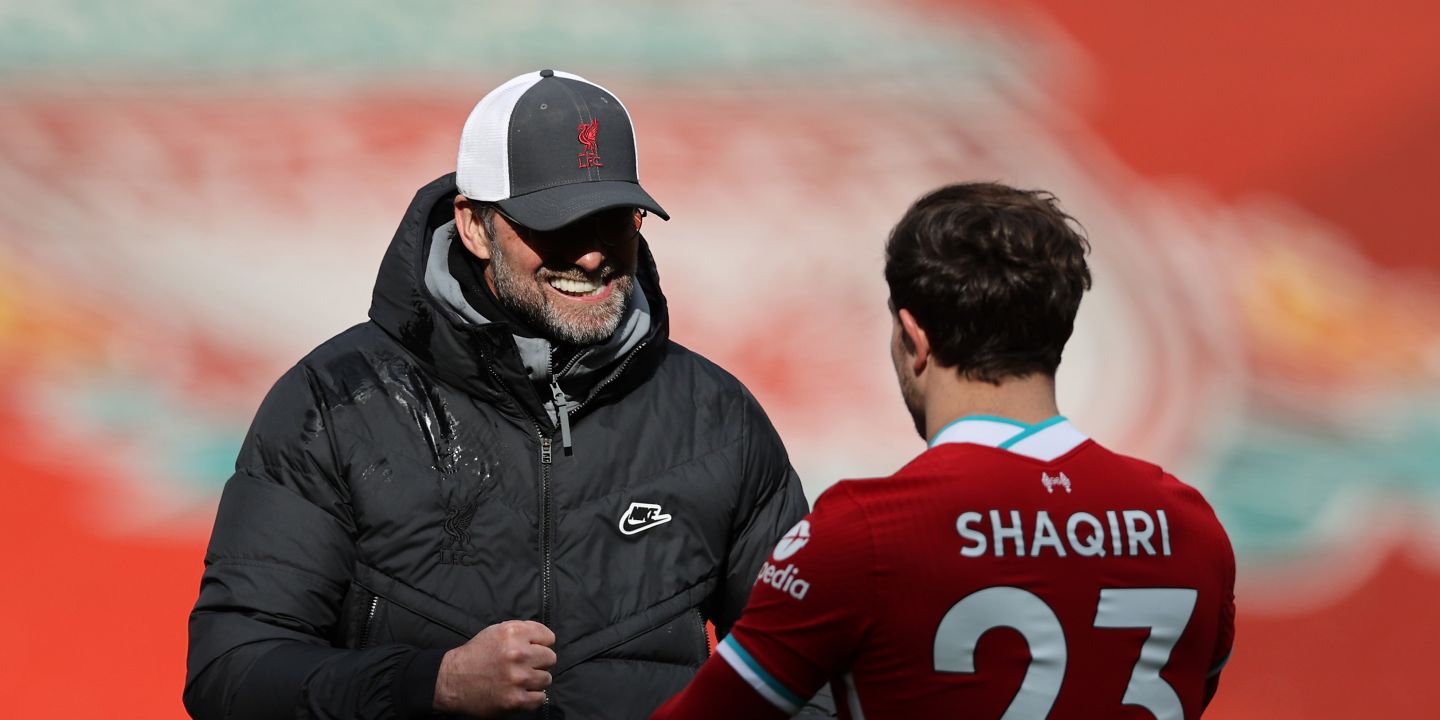 Klopp, Shaqiri, Liverpool