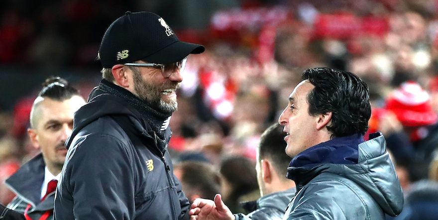 Liverpool, Klopp, Emery