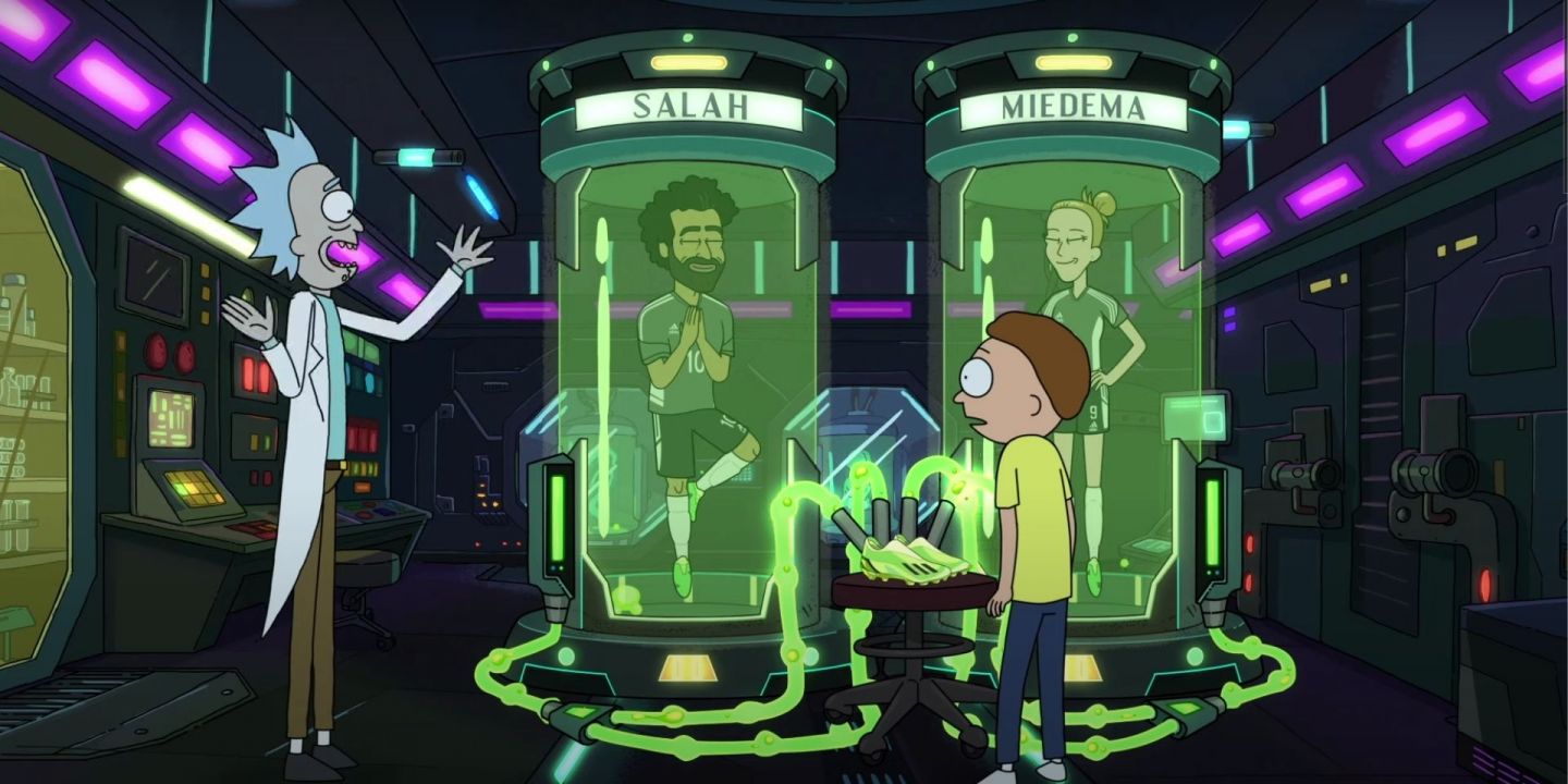 Salah, Rick and Morty, Adidas