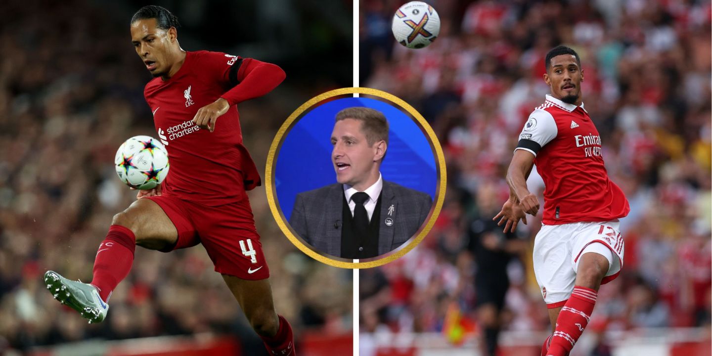 van Dijk, Saliba, Dawson