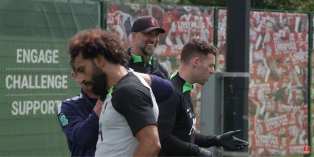 Klopp, Salah, Milner