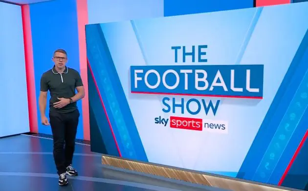 Stephen Warnock felt that Caicedo was 'lucky' not to have been sent off against Spurs
