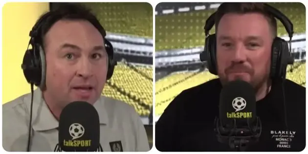 Jamie O'Hara took umbrage at Jason Cundy's accusations about Liverpool being 'dull'