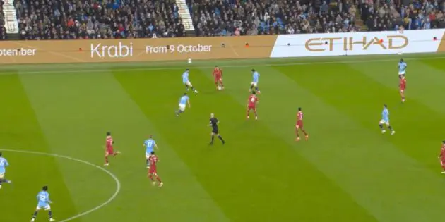 Mo Salah turns Nico González inside out