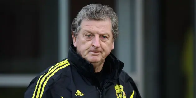 Roy Hodgson oversees Liverpool training at Melwood
