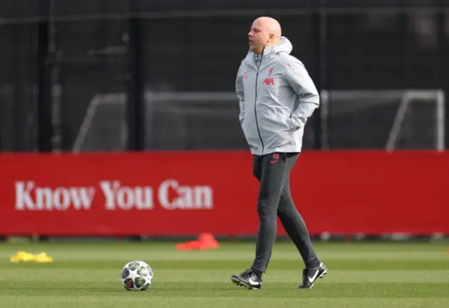 Arne Slot has made just three changes to the Liverpool starting XI from midweek