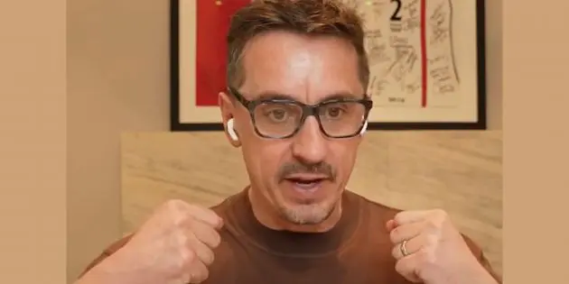 Gary Neville explains his Anfield experience