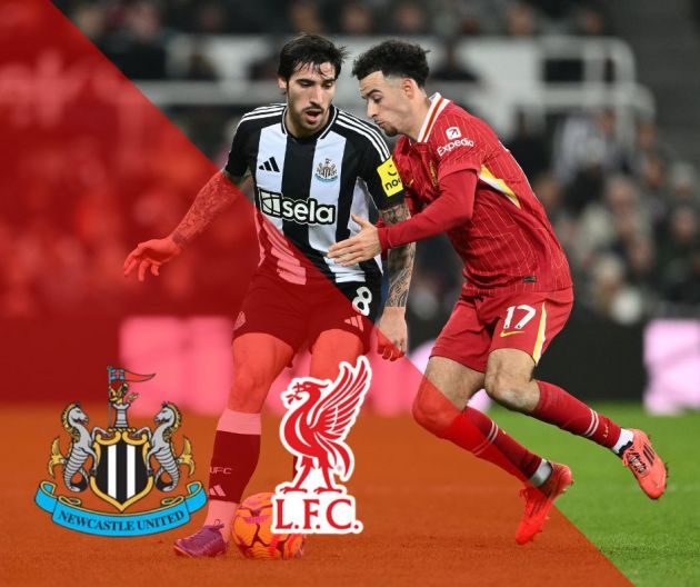 The Liverpool starting XI to take on Newcastle has been named