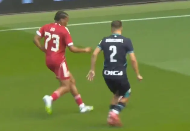 Rio Ngumoha starred for Liverpool in their friendly against Athletic Bilbao