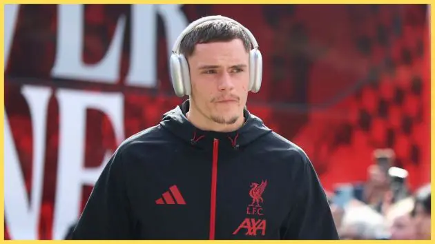 Florian Wirtz arrives at Selhurst Park