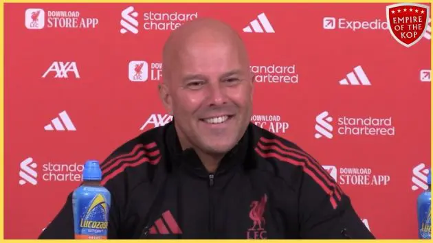 Arne Slot on Andy Robertson and Milos Kerkez