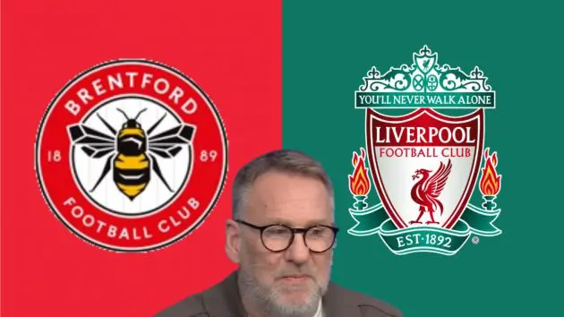 Paul Merson thinks Liverpool will drop points away to Brentford