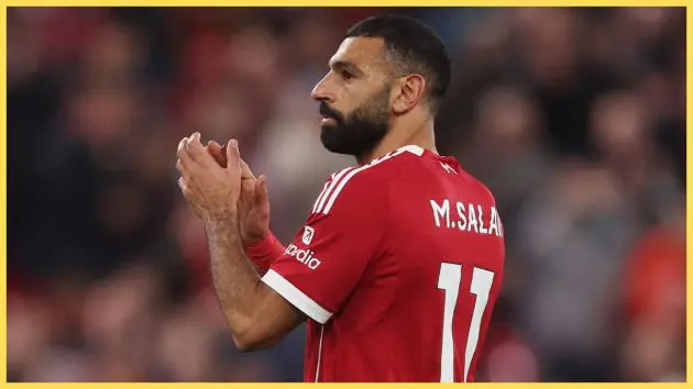 Mo Salah applauds Liverpool fans