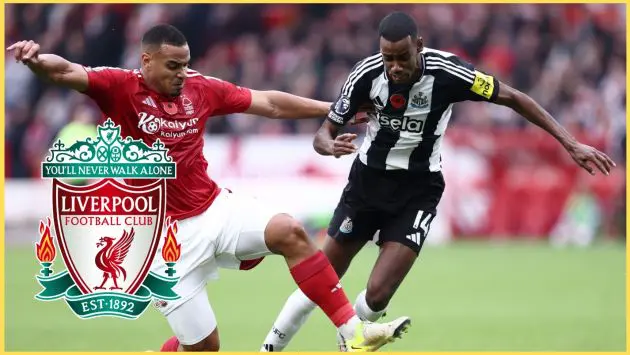 Alexander Isak has scored in all four of his previous Premier League games against Nottingham Forest