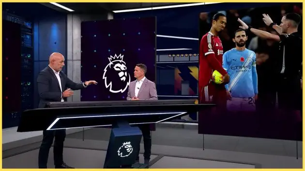 Howard Webb has explained why Virgil van Dijk's goal against Man City was disallowed