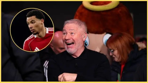 Ally McCoist loved Hugo Ekitike's assist for Florian Wirtz's goal against Barnsley
