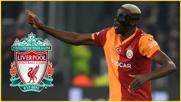 Victor Osimhen is hoping that Galatasaray avoid Liverpool in the Champions League round of 16