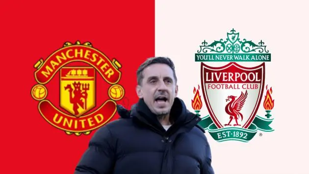 Gary Neville has said that Liverpool's visit to Old Trafford is a 'massive' game for Arne Slot