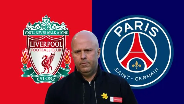 Arne Slot has gone with an enterprising line-up for Liverpool's match against PSG at Anfield