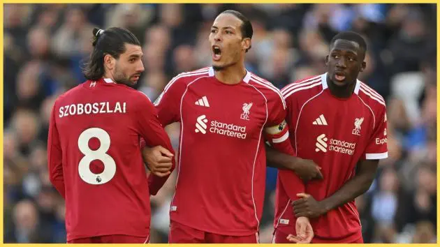 Dominik Szoboszlai has said that he's 'relaxed' about his contract situation at Liverpool