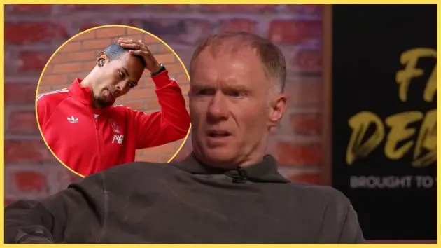 Paul Scholes makes strange claim about Van Dijk