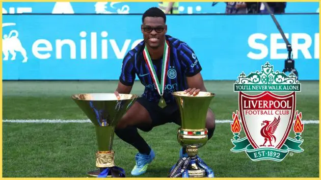Denzel Dumfries' agents are said to be 'actively pushing' for a move to Liverpool