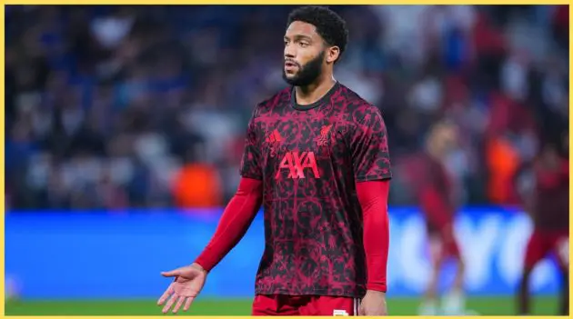 Joe Gomez has admitted he doesn't know if he'll still be at Liverpool next season