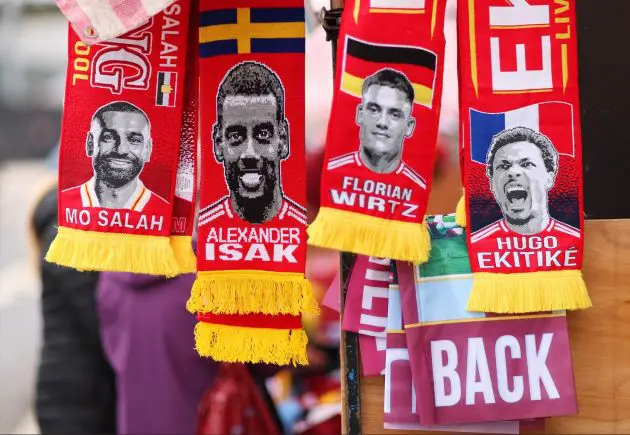 Liverpool have spent big on players such as Alexander Isak and Florian Wirtz