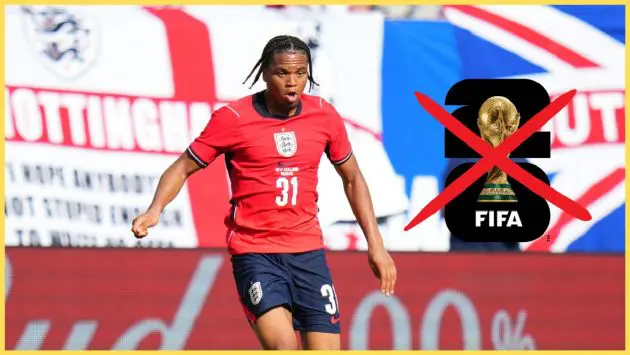 Rio Ngumoha is ineligible to feature at the 2026 World Cup