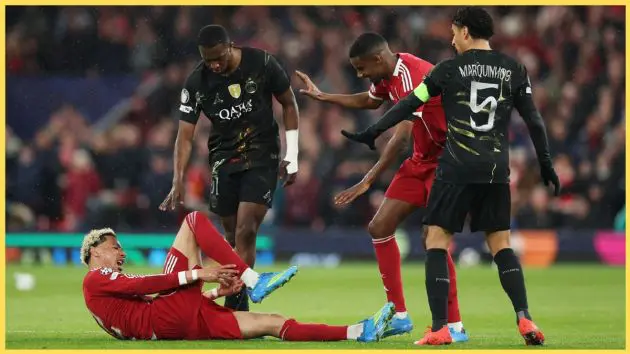 Hugo Ekitike suffered a serious Achilles injury in April