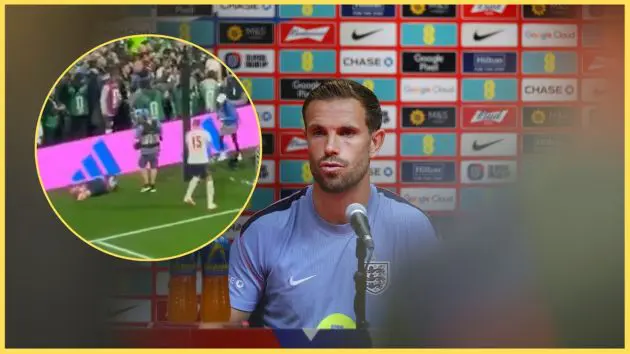 Jordan Henderson's World Cup is over after he suffered a freak injury to his arm