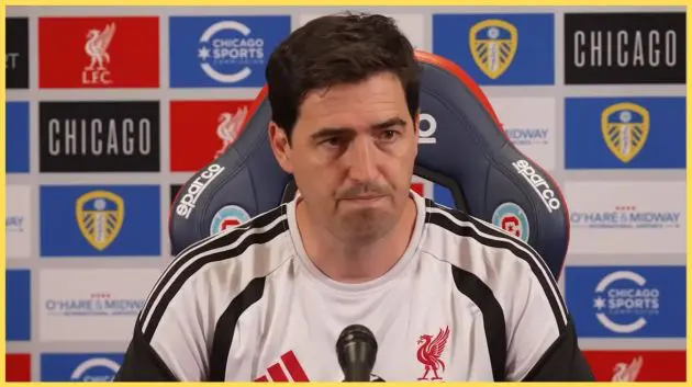Andoni Iraola saw Joe Gomez going off injured in the opening minutes against Sunderland
