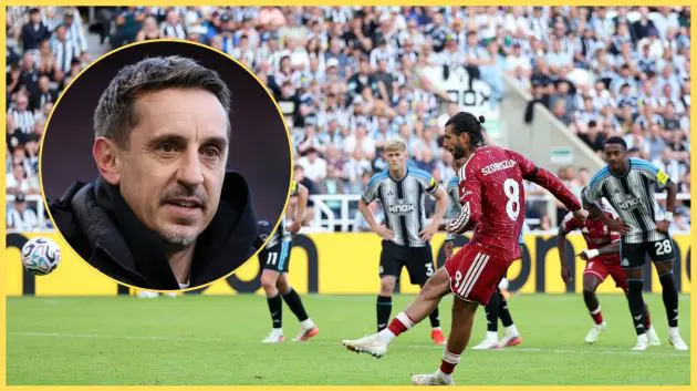 Dominik Szoboszlai scores a late penalty for Liverpool away to Newcastle