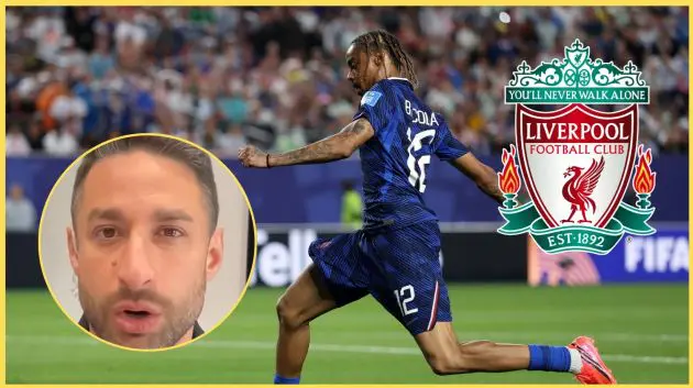 David Ornstein is '90%' sure that Liverpool will sign Bradley Barcola